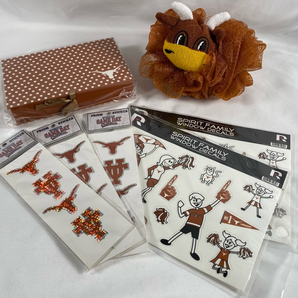 2/$40 💥🆕 University of Texas UT | 7pc Gift Bundle | Retails $65.00 | 494